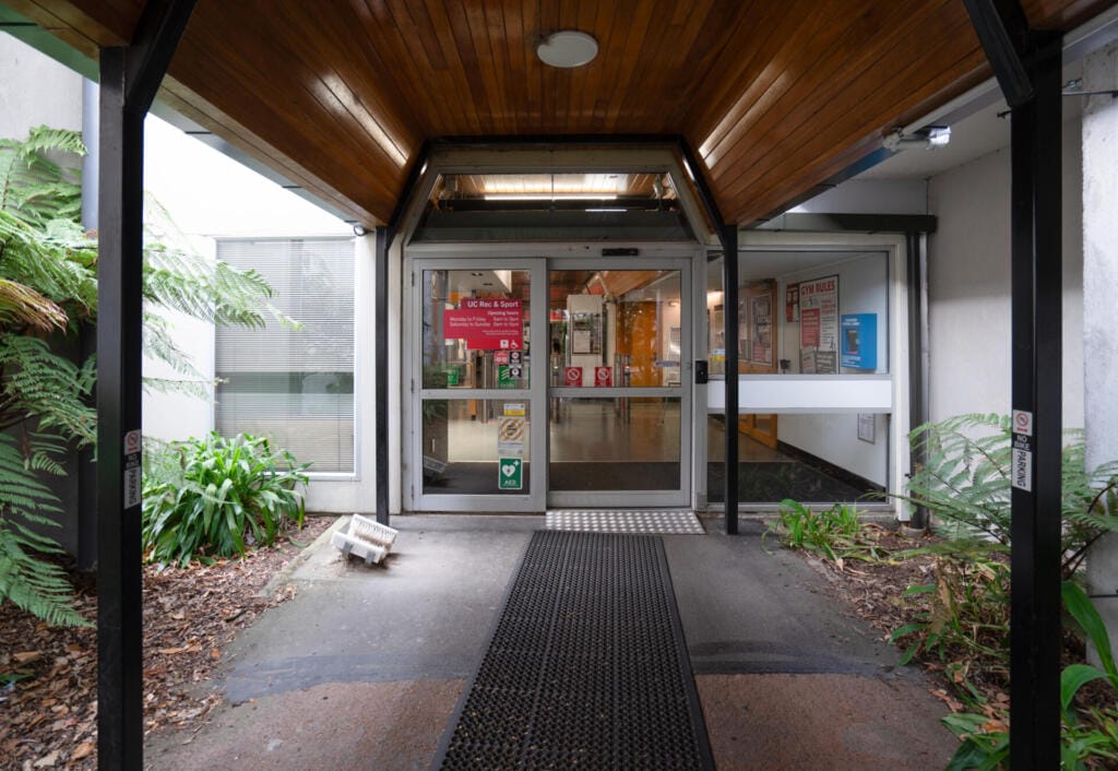 Entrance to UC Rec & Sport facility
